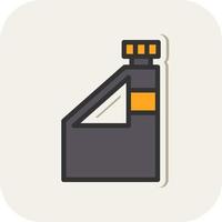 Engine Oil Vector Icon Design