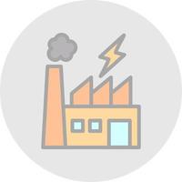 Power Plant Vector Icon Design