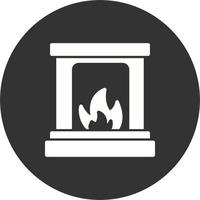 Fireplace Vector Icon