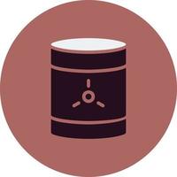 Toxic Waste Vector Icon