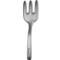 3d tolkning gaffel isolerat png