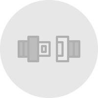 Drive Belt Vector Icon Design