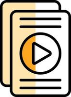 Chapter Vector Icon Design