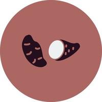 Sweet Potato Vector Icon