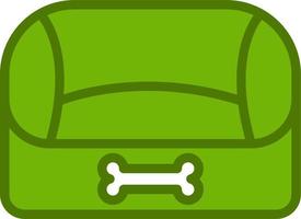 Pet bed Vector Icon