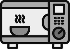 Microwave Vector Icon