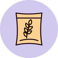 arroz vector icono