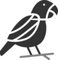 cacatúa vector icono