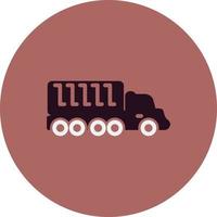 Cargo Truck Vector Icon