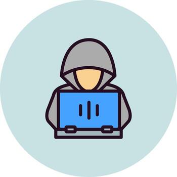 Hacker Vector Icon