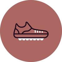 icono de vector de zapatos