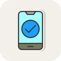 Checked Vector Icon Design