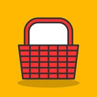 Basket Vector Icon Design