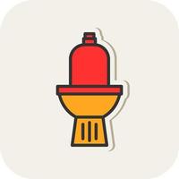 Toilet Vector Icon Design