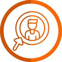Selection Process Vector Icon Design