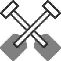 Oars Vector Icon