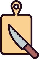 Chopping Board Vector Icon