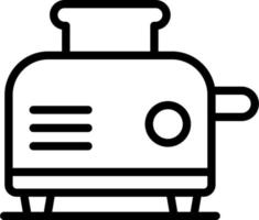 Toaster Vector Icon