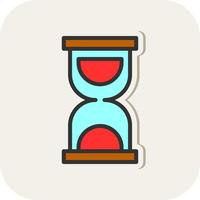 diseño de icono de vector de reloj de arena