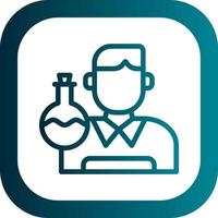Scientist Vector Icon Design