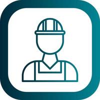 Worker Vector Icon Design