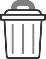 Trash Can Vector Icon