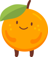 orange Zeichentrickfigur png