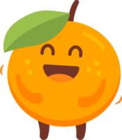 orange Zeichentrickfigur png