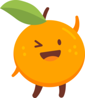 orange Zeichentrickfigur png