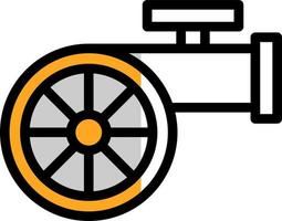 diseño de icono de vector turbo