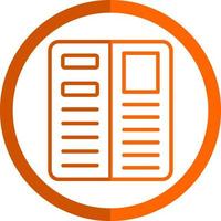 Curriculum Vector Icon Design