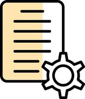 Setting Vector Icon Design