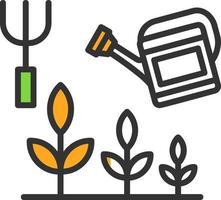 Farming and Gardening Vector Icon Design