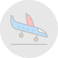 Landing Vector Icon Design