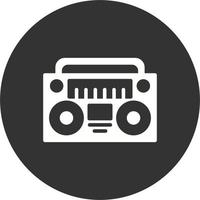 Radio Tape Vector Icon