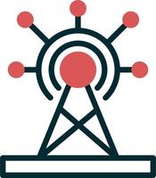 Communication Tower Vector Icon