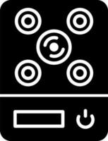 Induction Stove Vector Icon