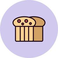 icono de vector de pan