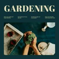 Gardening Instagram Template