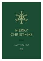 Christmas Greeting Card template