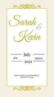 Wedding Invitation template
