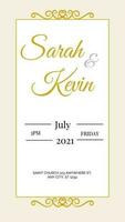 Wedding Invitation template