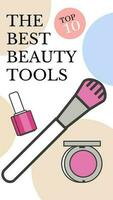 Best beauty tools template