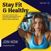 Stay Fit template