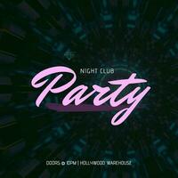 Night Life Party Event template