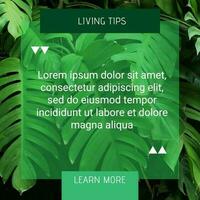 Living Tips template