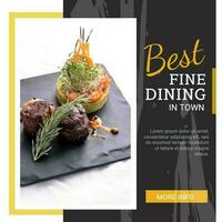Best Fine Dining template