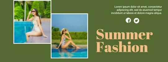 Summer Fashion Promo template