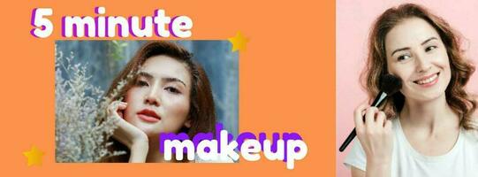 Makeup promo template