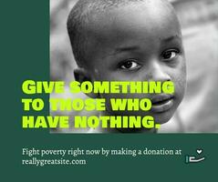Fight Poverty template